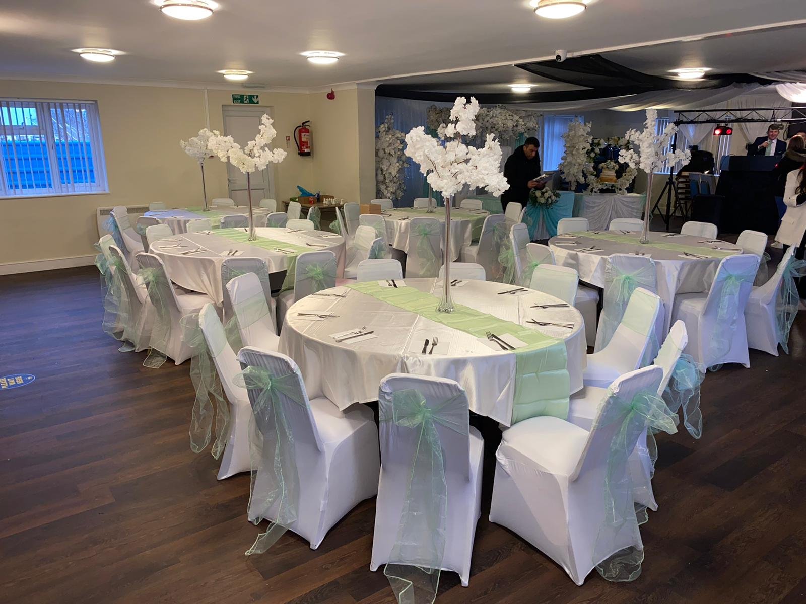 Wedding and event catering setup