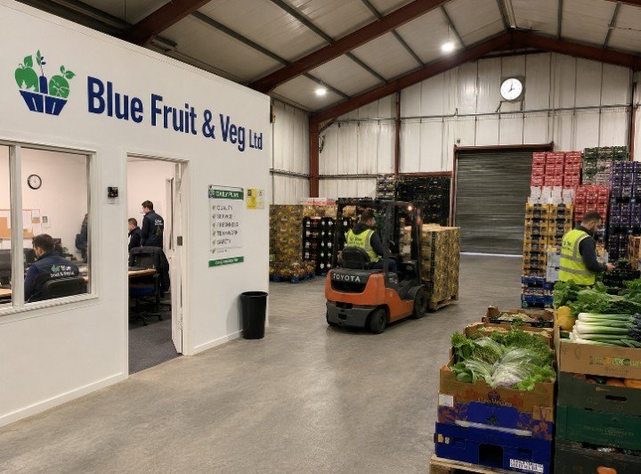 Blue Fruit & Veg warehouse operations